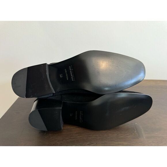 Women’s New the Kooples Black Suede Chelsea Boots 39 Vestiaire 8 Ankle booties - Picture 8 of 8